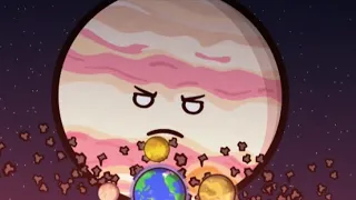 Jupiter discovers Ganymede's plan (now seriously xd) fan animation solarballs
