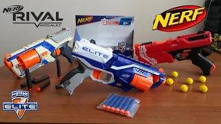 Бластер Нерф Nerf Elit Disruptor Kronos Strongarm Новинка Распаковка обзор и тест Дисраптор