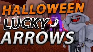[YBA] USING 30+ LUCKY ARROWS IN THE HALLOWEEN UPDATE