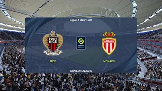 PES 2021 | OGC Nice vs AS Monaco - France Ligue 1 | 08/11/2020 | 1080p 60FPS