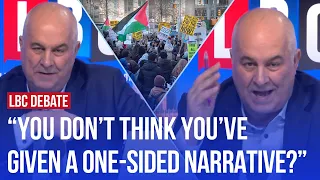 LBC caller "disgusted by double-standard" in coverage of Gaza protests