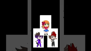 Afton family! {My designs and characters!} #edit #gacha #fnaf #capcut #template