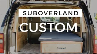 2002 Chevy Suburban Camper | Walk Around | SUBOVERLAND | CUSTOM |