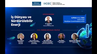 IICEC Conference: Business World and Sustainable Energy