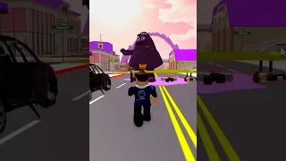 GRIMACE SHAKE QUIERE MATARME EN BROOKHAVEN! #shorts #roblox