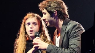 Josh Groban Sings with Middle School Student