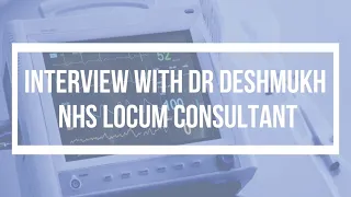 Interview with NHS Locum Consultant in Anaesthetics and Intensive Care Medicine | BDI Resourcing