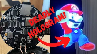 Insane Spinning LED Hologram Fan: Unboxing, Demo & Tear Down!