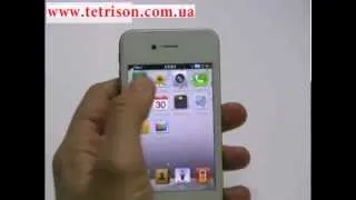 Китайский Iphone 4g w88 white видео обзор. Копия айфона 4. iPhone 4