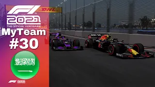 F1 2021 My Team Career Mode Part 30: VERSTAPPEN IS UNSTOPPABLE! HARD FIGHT WITH PEREZ FOR POSITION!