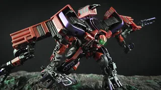 Rampage attack！Transformers SS Devastator Overload repaint version.Mangmotion野兽大力神狂飙登场！