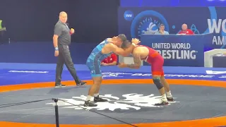 Taha AKGUL (TUR) df. Amarveer DHESI (CAN) - 125kg Quarterfinal