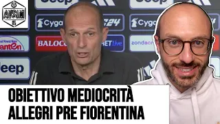 Allegri punta alla mediocrità. Conferenza vergognosa pre Juventus-Fiorentina ||| Avsim