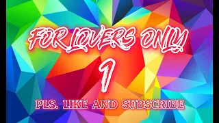 FOR LOVERS ONLY vol. 1 || DJ NB || M-PLANET COLLECTIONS