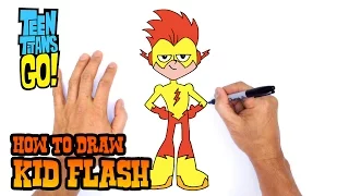 How to Draw Kid Flash | Teen Titans GO