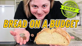 EASY HOMEMADE BUDGET BREAD | SODA BREAD | NO KNEAD & NO YEAST!