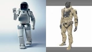 ASIMO vs PETMAN [Most Advanced Humanoid Robots] JAPAN vs USA