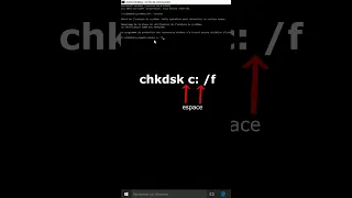 Réparer Facilement son PC Windows et son Disque Dur avec CMD #shorts