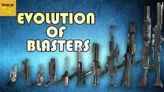 Evolution of Star Wars Blasters