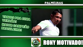 Rony Rustico está animado! Gol ajudou o atacante! Tomara que ele deslanche dessa vez