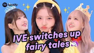 IVE reads fairy tales with a SWITCHㅣFairy Tale Interview