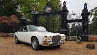 Series 1 Jaguar Daimler Sovereign 4.2 Auto road test.