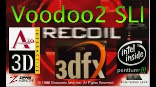 Recoil (Zipper Interactive, 1999) - Gameplay 3dfx Voodoo 2 SLI + 3Dfx 60/30/15 Hz Demo!