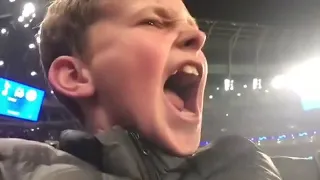 Tottenham Hotspurs vs Manchester City - Son made supporters jump because of his goal