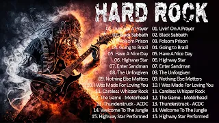 Hard Rock Original Songs Of All Time 🤘🤘 Metallica, Kiss, GN'R, Bon Jovi, Helloween, Iron Maiden