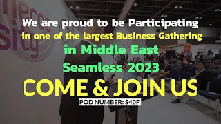 Seamless Middle East Powered By HostBooks Limited | 23-24 May 2023 | Dubai World Trade Centre