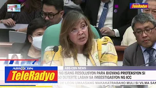 Sen. Padilla naghain ng resolusyon para bigyang proteksyon si dating Pang. Duterte laban sa ICC