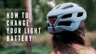 How to change your Lumiere helmet battery