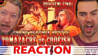 TOMAZACRE vs CODFISH Reaction! Grand Beatbox Battle 2019 - SEMI FINAL ( GBB )