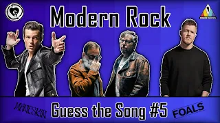 Guess the Song - Modern Rock #5 | QUIZ