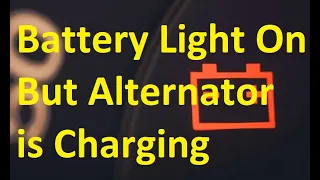 Causes and Fixes Battery Light On but Alternator is Charging