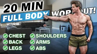 20 MIN. AT HOME "FULL BODY INFERNO" WORKOUT! (DO THIS MONDAY - FRIDAY!)