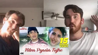 Kitna Pyaara Tujhe song REACTION! -  Raja Hindustani | Aamir Khan & Karisma