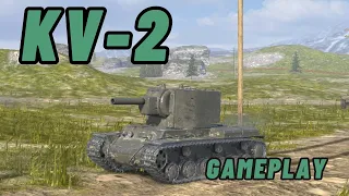 KV-2 Gameplay || World of Tanks Blitz