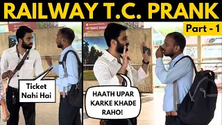 We Turned TC at Railway Station😳🤣| Part 1 | Because Why Not