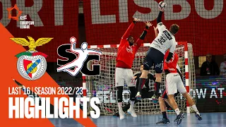 SL Benfica vs SG Flensburg-Handewitt | Last 16 | EHF European League Men 2022/23