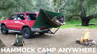 Solo Overnight Using The Hammock Hitch by Rincon Outdoor and Campfire Bacon Candy