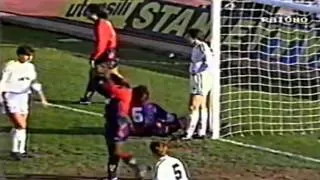 Serie A 1992-1993, day 10 Cagliari - Parma 0-1 (Brolin)