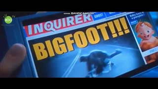 The Son of Bigfoot - Newspaper Scene