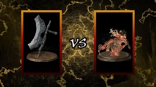 Dragonslayer Greataxe vs Old Demon King (No Damage)