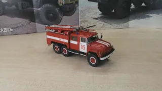 Обзор модели Зил-131 АЦ-40, масштаб 1:43, AVD-models.