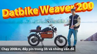 Trải nghiệm Dat Bike Weaver 200: ủng hộ hàng Việt nhưng còn cải tiến được nhiều| Xế Cộng