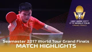 2017 World Tour Grand Finals Highlights: Timo Boll vs Fan Zhendong (1/2)