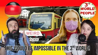 3rd WORLD PEOPLE REACT: WHY GERMAN PUBLIC TRANSPORT IS SPECIAL | GERMANY REACTION