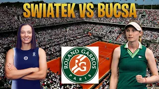 Iga Swiatek vs Cristina Bucsa | French Open | First Round