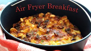 Air Fryer Breakfast Casserole